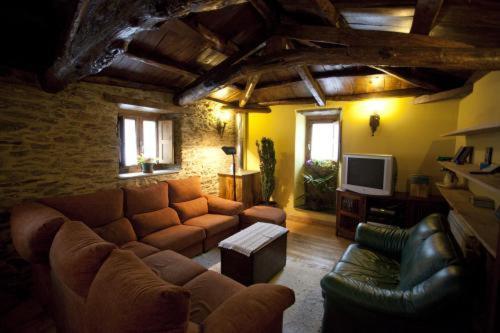 O Muino De Pena Hotell O Pino Exteriör bild
